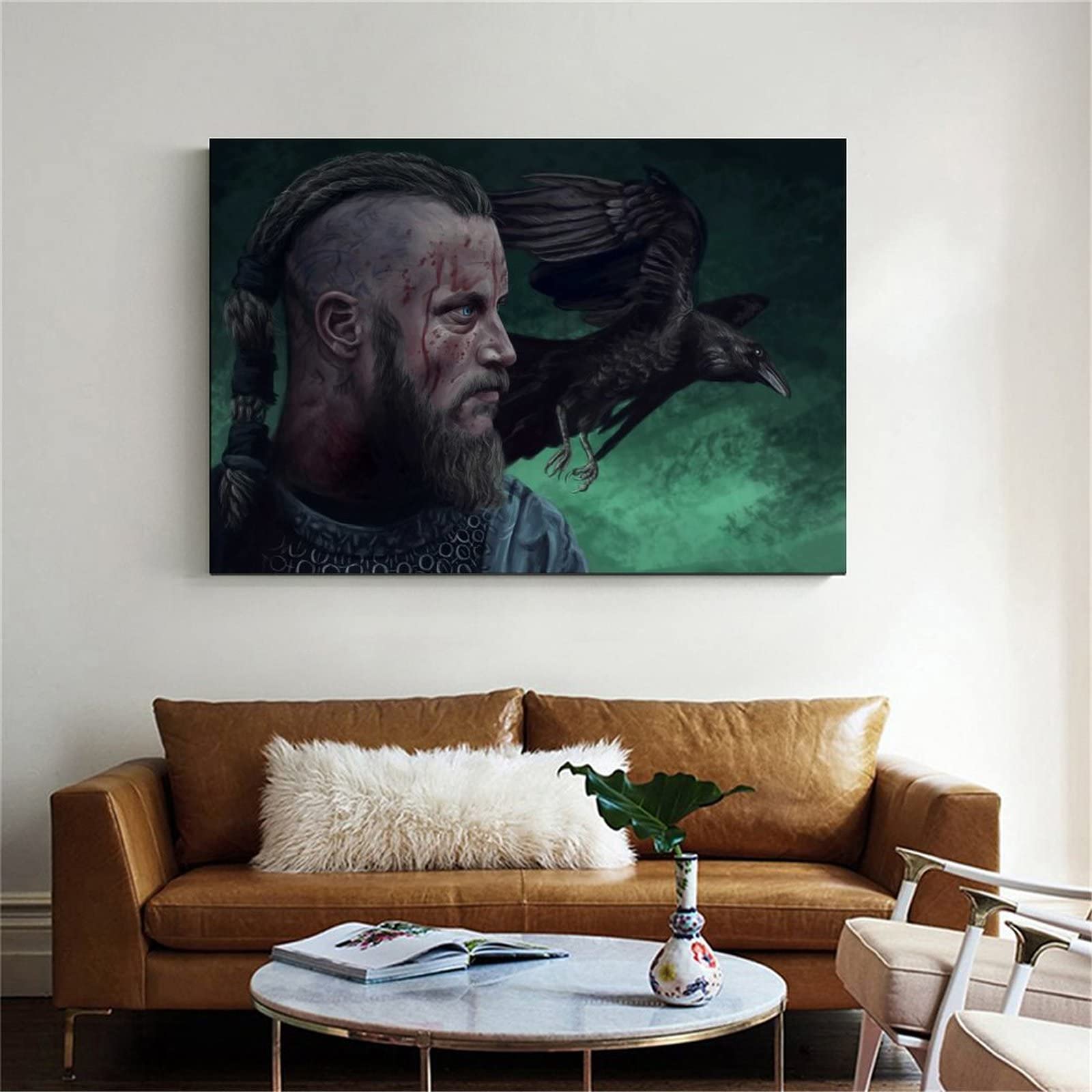 Ragnar Lothbrok In Vikings Poster Decorative Painting Canvas Wall